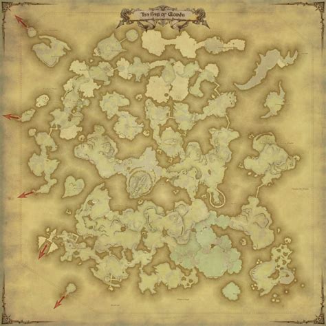 ff14 dragonskin treasure map locations.